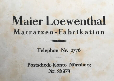 matratzenfabrikation-maier-löwenthal