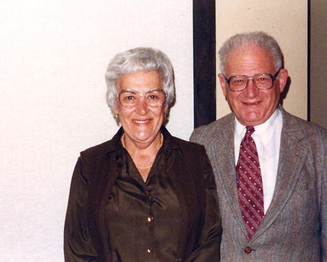 Daniel Hamburger und seine Frau Ethel
