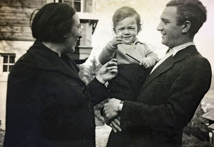 Maria und Fritz Kemter mit Sohn Johannes